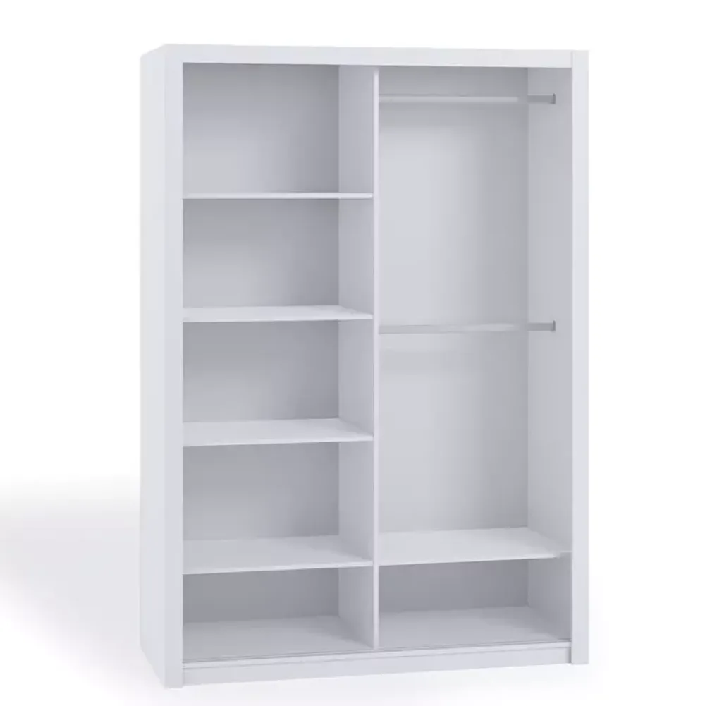 Zestawy Mebli Do Sypialni|Szafy Dwudrzwiowe>GiB Meble Szafa z lustrami Artisan 150 cm BELLA dąb artisan