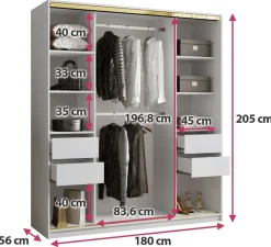 Zestawy Mebli Do Przedpokoju|Szafy Trzydrzwiowe><noscript><img width=