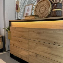 Zestawy Mebli Do Sypialni|Zestawy Mebli Do Przedpokoju></noscript>lenart. Szafa z lustrem do sypialni 250 cm QUANT dąb artisan loft