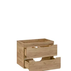 Meble Łazienkowe|Szafki Pod Umywalkę>COMAD Szafka łazienkowa pod umywalkę 80cm AURELIO dąb craft złoty