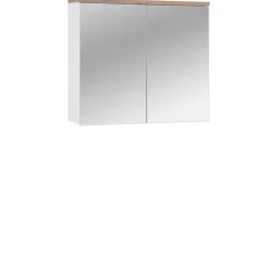 Meble Łazienkowe|Szafki Łazienkowe>COMAD Szafka do łazienki z lustrem 80 cm BARIO