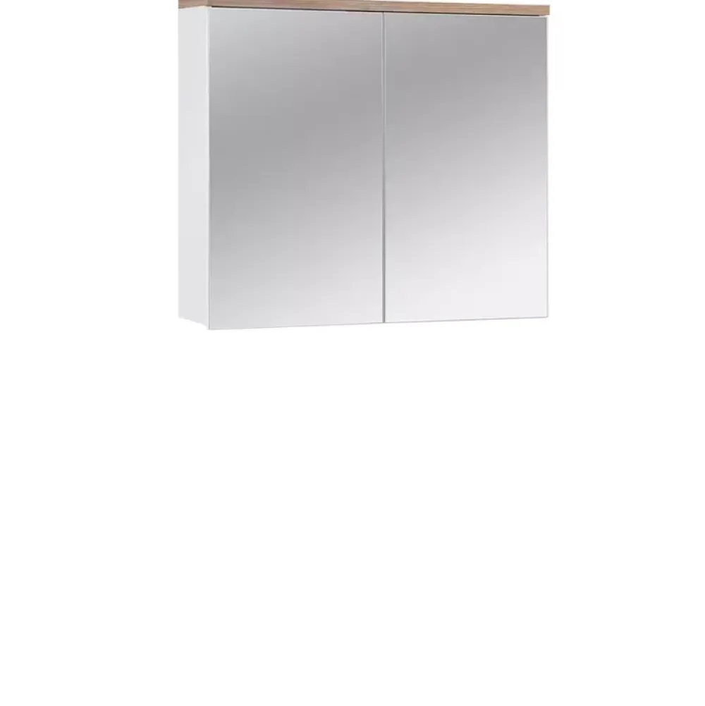 Meble Łazienkowe|Szafki Łazienkowe>COMAD Szafka do łazienki z lustrem 80 cm BARIO