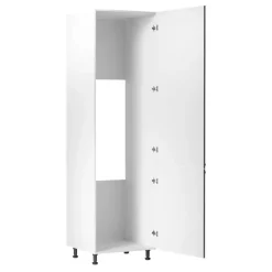 Meble Kuchenne>GAŁA MEBLE Szafka do zabudowy lodówki szara 60 cm LATERANI