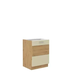 Meble Kuchenne>Lempert Szafka kuchenna dolna Kremowy 60 cm AGATA