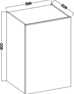 Meble Kuchenne></noscript>Lempert Szafka kuchenna górna 60 cm MARGARET