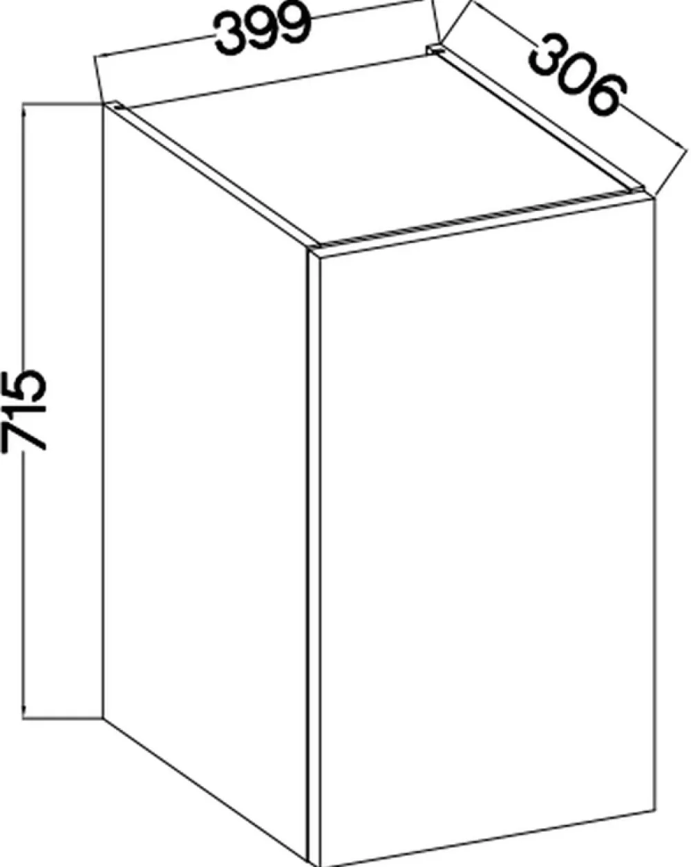Meble Kuchenne>Lempert Szafka kuchenna górna 40 cm MARGARET orzech okapi