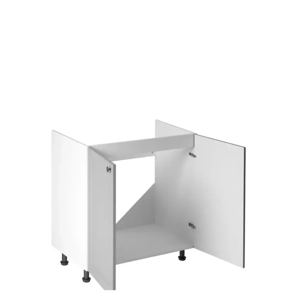 Meble Kuchenne>GAŁA MEBLE Szafka kuchenna pod zlew 80 cm szara LATERANI