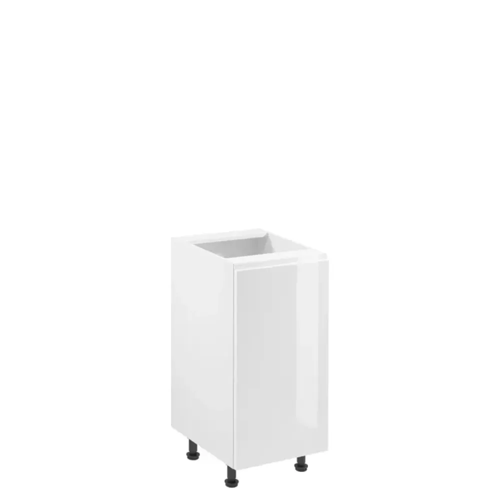 Meble Kuchenne>GAŁA MEBLE Szafka kuchenna stojąca 40 cm biały połysk ACELSIO