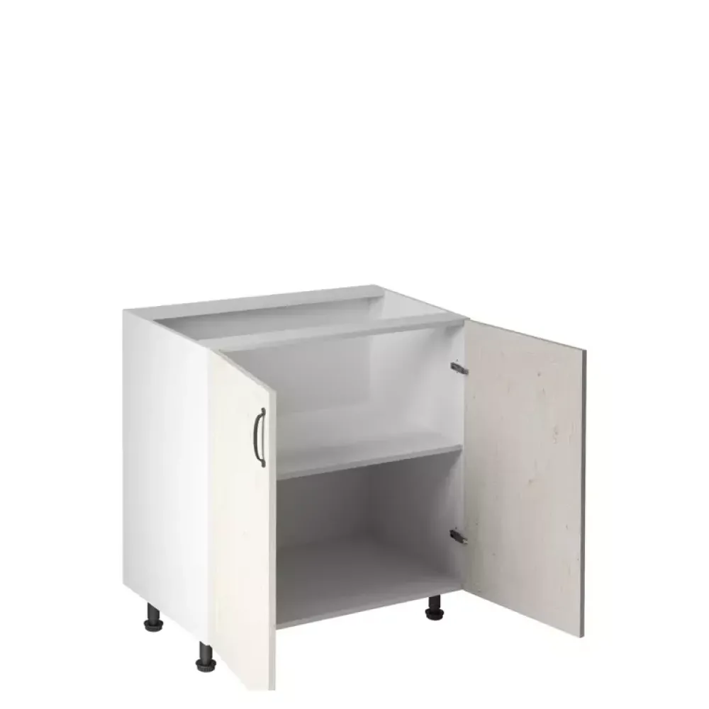 Meble Kuchenne>GAŁA MEBLE Szafka kuchenna stojąca 80 cm sosna nordycka ROZANELI