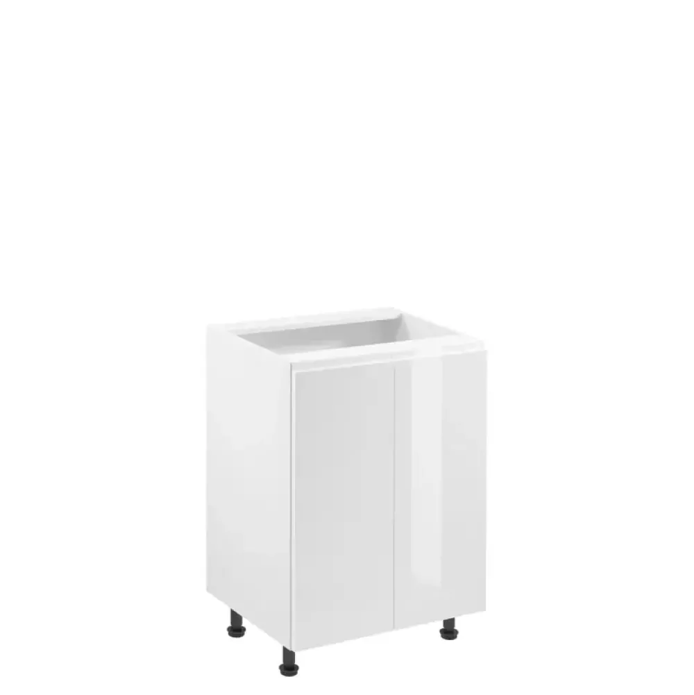 Meble Kuchenne>GAŁA MEBLE Szafka kuchenna stojąca 60 cm biała ACELSIO biały