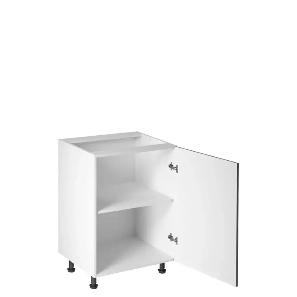 Meble Kuchenne>GAŁA MEBLE Szafka kuchenna stojąca jednodrzwiowa 60 cm szara LATERANI