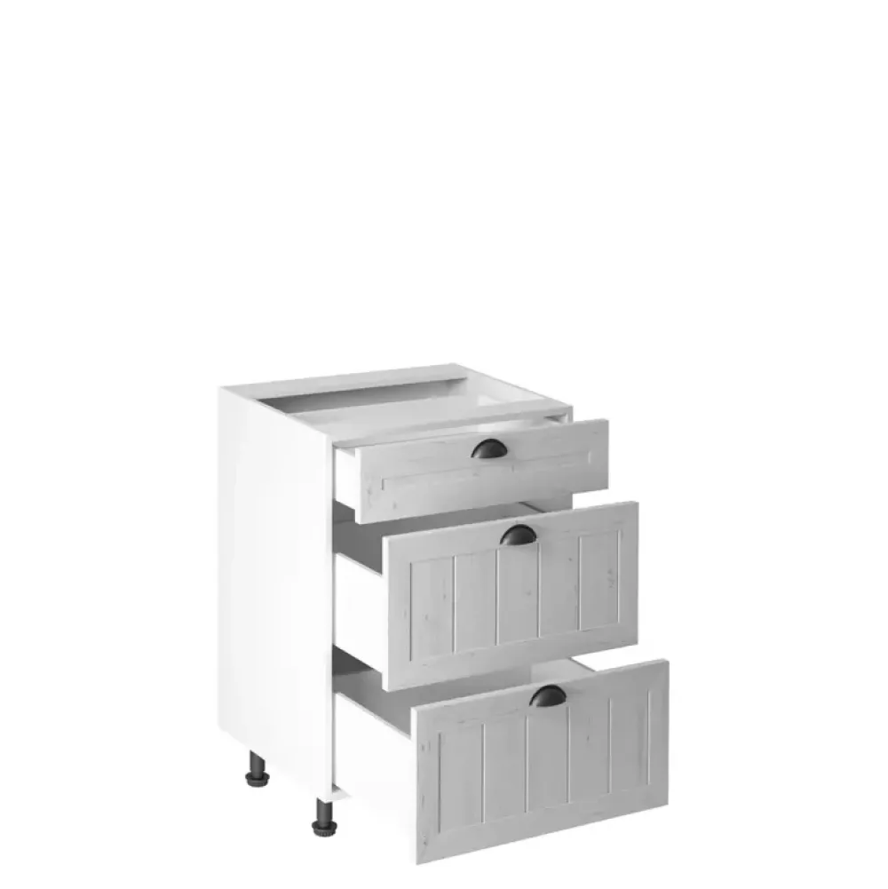 Meble Kuchenne>GAŁA MEBLE Szafka kuchenna stojąca z szufladami 60 cm PARCELIO