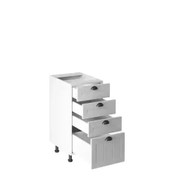 Meble Kuchenne>GAŁA MEBLE Szafka kuchenna stojąca z szufladami 40 cm PARCELIO