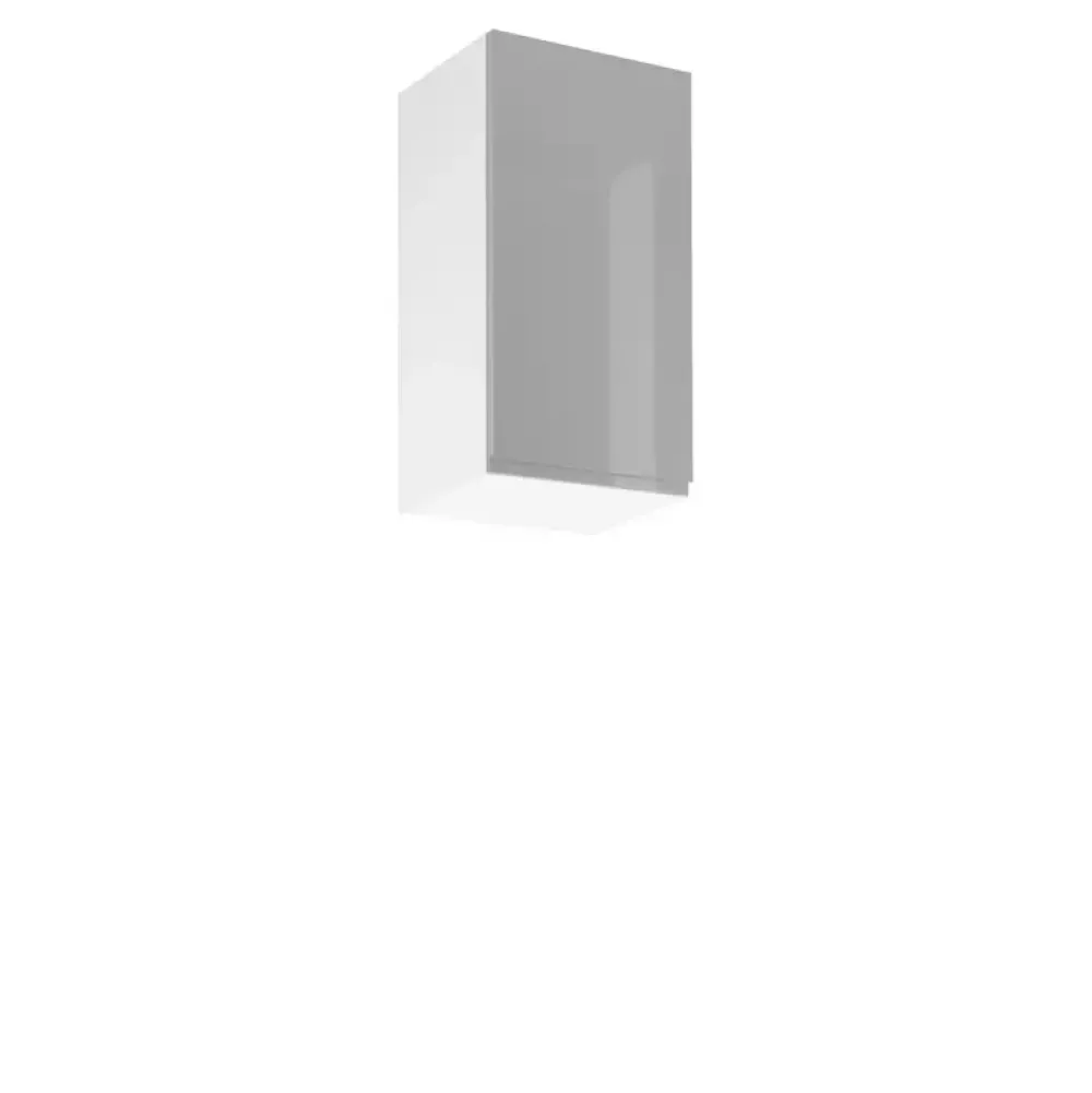 Meble Kuchenne>GAŁA MEBLE Szafka kuchenna wisząca 40 cm szary połysk ACELSIO