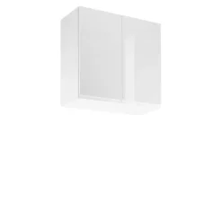 Meble Kuchenne>GAŁA MEBLE Szafka kuchenna wisząca 80 cm połysk ACELSIO biały