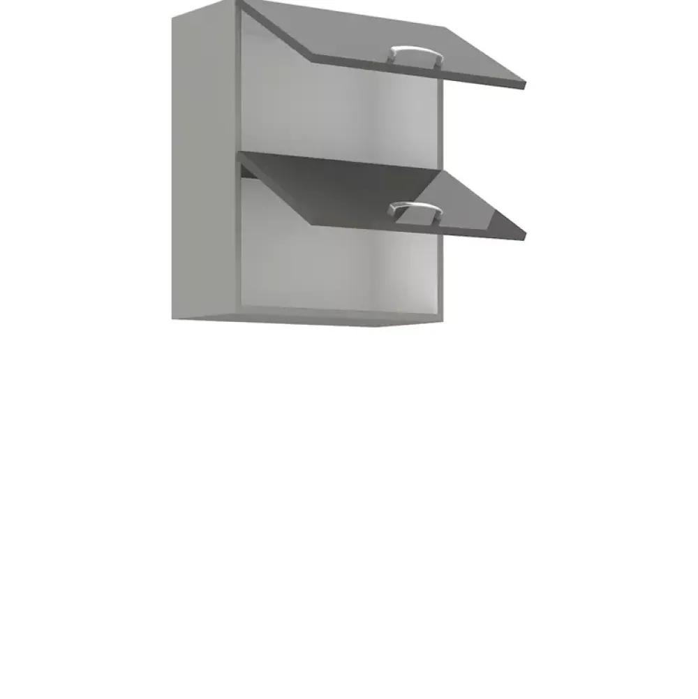 Meble Kuchenne>Lempert Szafka kuchenna wisząca 60 cm SILVER szary