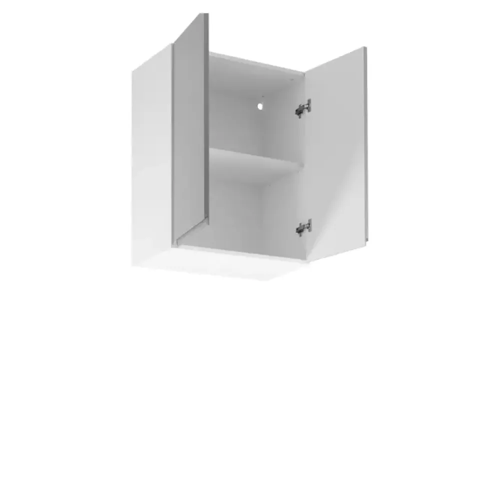 Meble Kuchenne>GAŁA MEBLE Szafka kuchenna wisząca 60 cm połysk ACELSIO biały