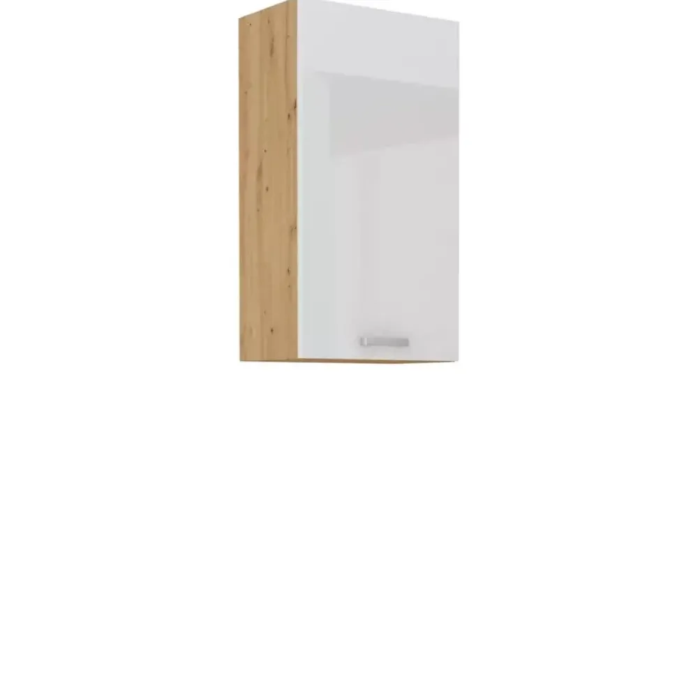 Meble Kuchenne>Lempert Szafka kuchenna wisząca Biały 40 cm AGATA wysokość 90 cm