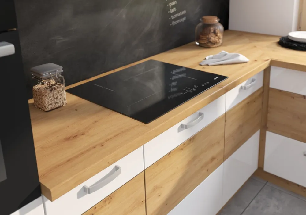 Meble Kuchenne>Lempert Szafka kuchenna wisząca Biały 45 cm AGATA wysokość 90 cm