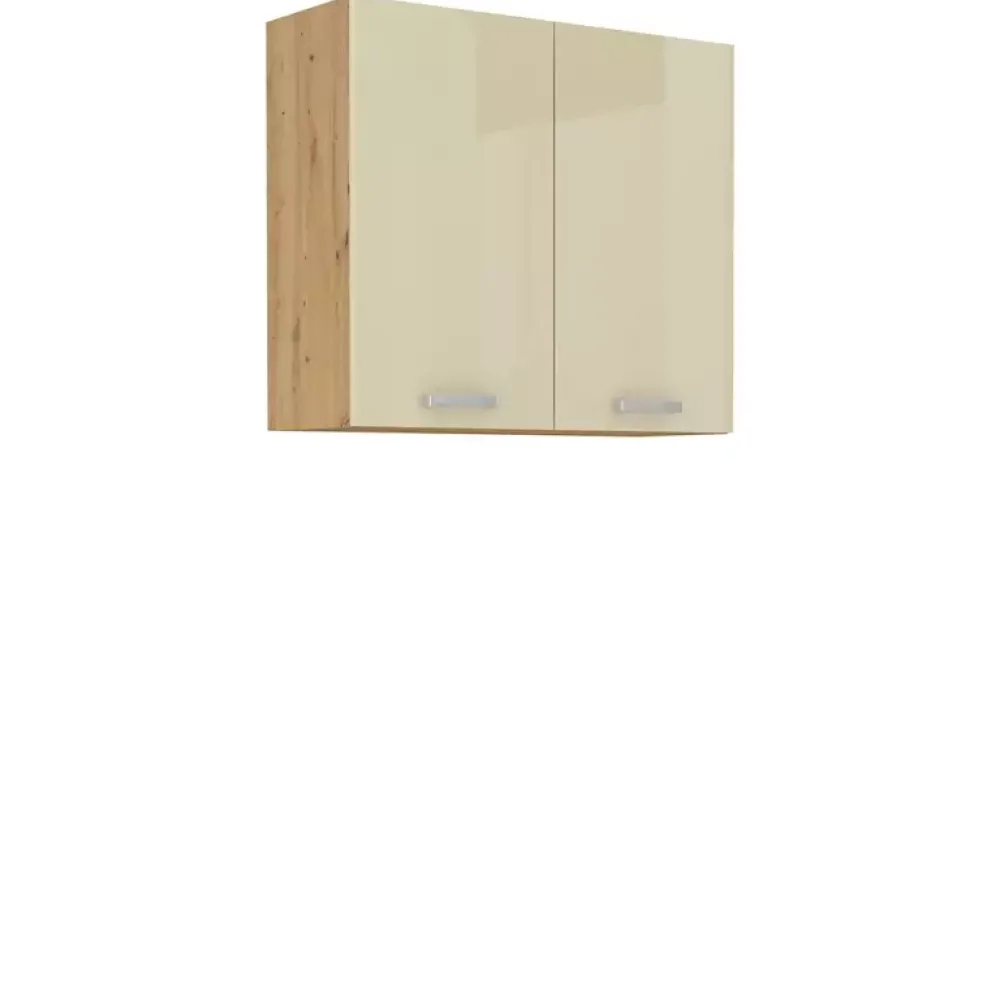 Meble Kuchenne>Lempert Szafka kuchenna wisząca Kremowy 80 cm AGATA