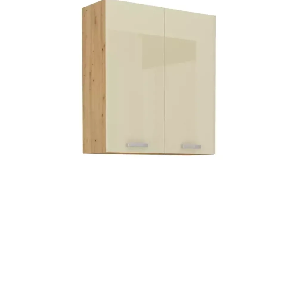 Meble Kuchenne>Lempert Szafka kuchenna wisząca Kremowy 80 cm AGATA wysokość 90 cm