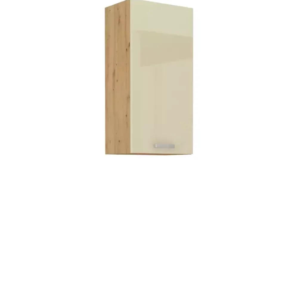 Meble Kuchenne>Lempert Szafka kuchenna wisząca Kremowy 40 cm AGATA wysokość 90 cm