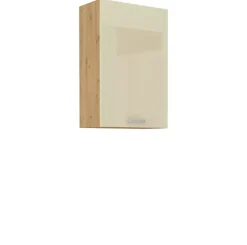 Meble Kuchenne>Lempert Szafka kuchenna wisząca Kremowy 60 cm AGATA wysokość 90 cm