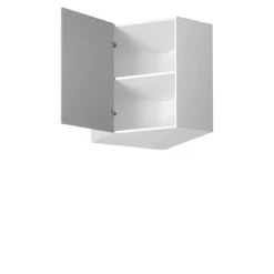 Meble Kuchenne>GAŁA MEBLE Szafka kuchenna wisząca narożna 60 cm szara LATERANI