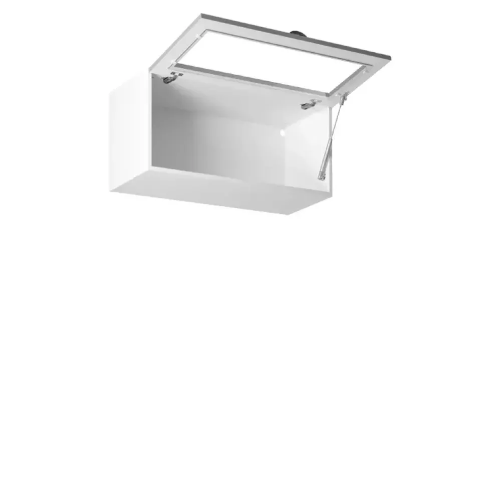 Meble Kuchenne>GAŁA MEBLE Szafka kuchenna wisząca przeszklona uchylna 80 cm LATERANI