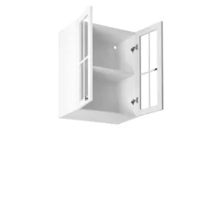 Meble Kuchenne>GAŁA MEBLE Szafka kuchenna wisząca przeszklona 60 cm PARCELIO