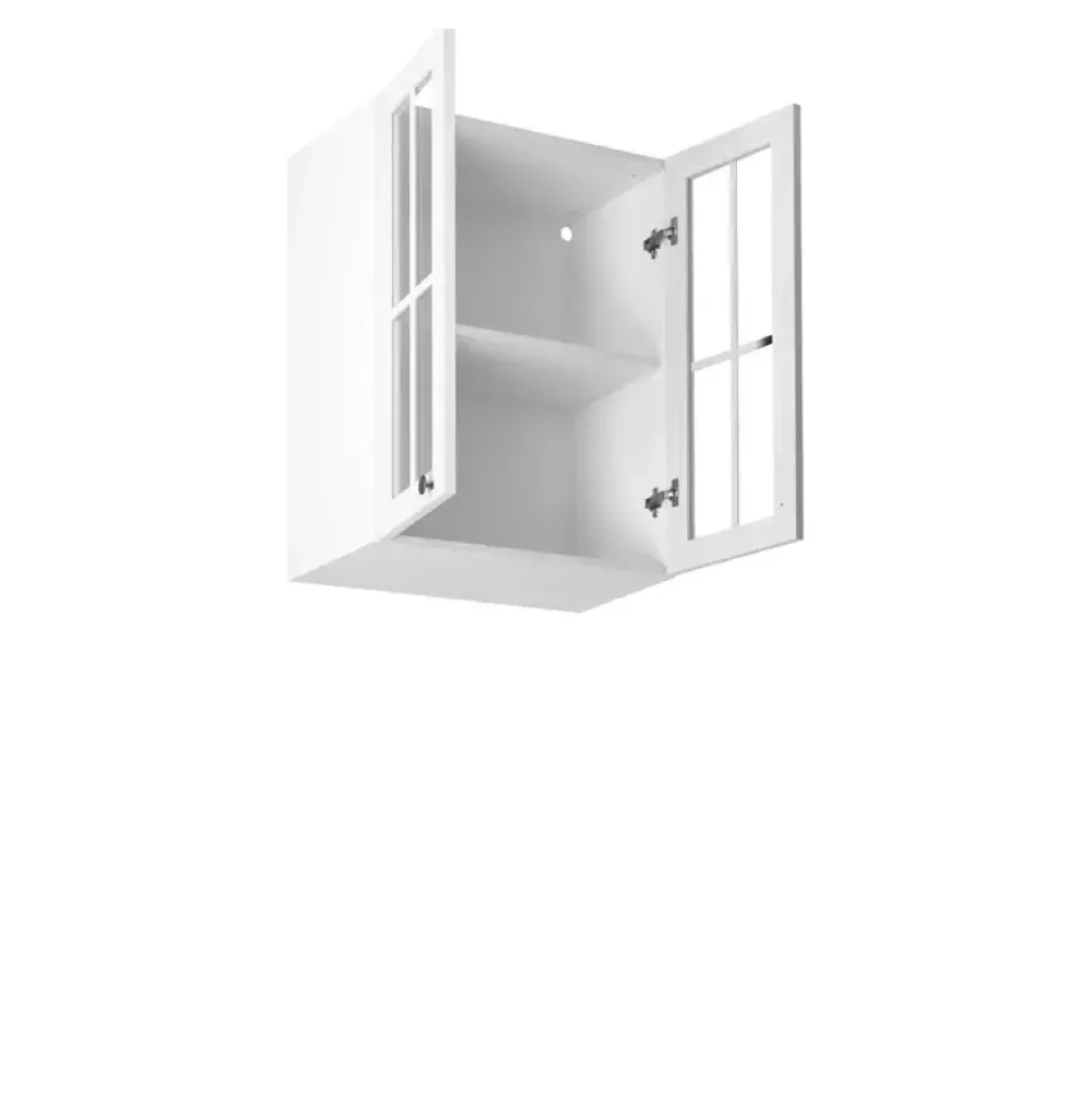 Meble Kuchenne>GAŁA MEBLE Szafka kuchenna wisząca przeszklona 60 cm PARCELIO