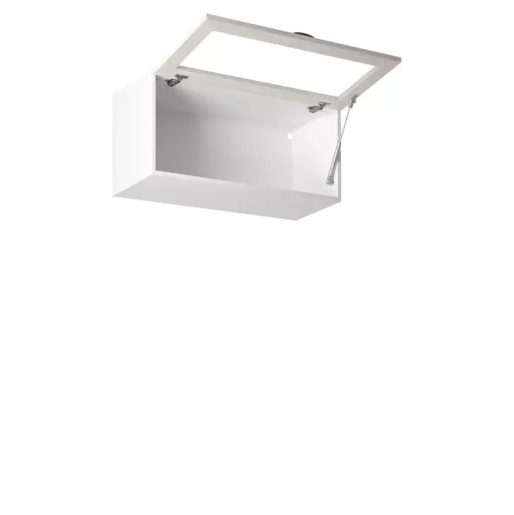 Meble Kuchenne>GAŁA MEBLE Szafka kuchenna wisząca przeszklona uchylna 80 cm ROZANELI