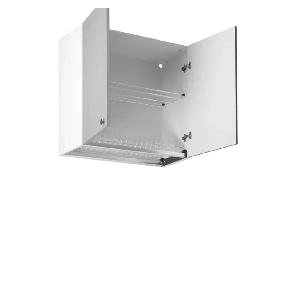 Meble Kuchenne>GAŁA MEBLE Szafka kuchenna wisząca z ociekaczem 80 cm szara LATERANI