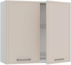 Meble Kuchenne|Szafki Wiszące>Stolkar Szafka kuchenna z ociekaczem 80 cm BRIT cichy domyk