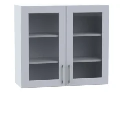 Meble Kuchenne>Stolkar Szafka kuchenna ze szklanymi frontami 80 cm NATALIA