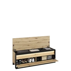 Szafki Na Buty|Zestawy Mebli Do Salonu>lenart. Szafka na buty z siedziskiem do przedpokoju QUANT 135 cm