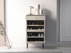 Szafki Na Buty|Zestawy Mebli Do Salonu>ML Meble Szafka na buty z szufladą SOPHIE cashmere