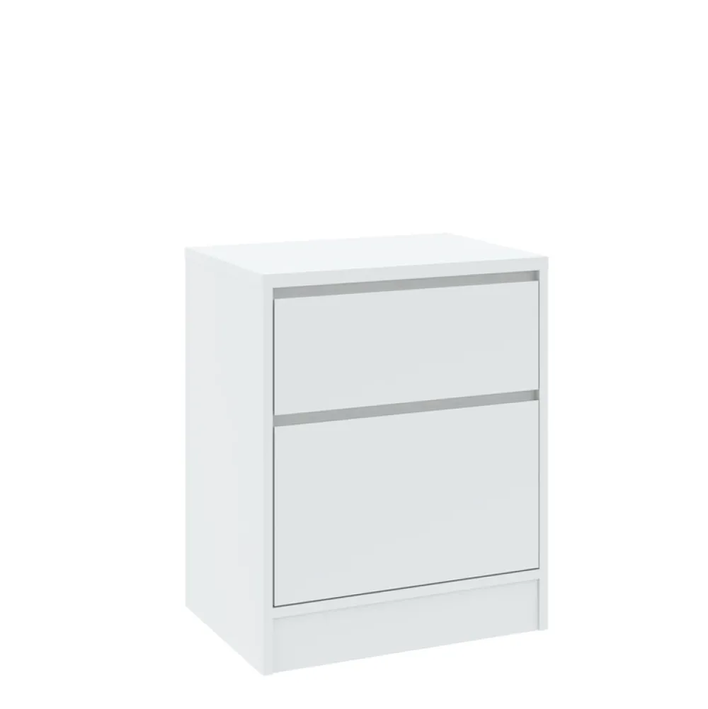 Zestawy Mebli Do Sypialni|Szafki Nocne>INTER MEBLE Szafka nocna do sypialni BALVIO biały