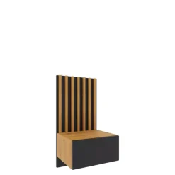 Szafki Nocne>Meblohand Szafka nocna z lamelami NELGARI