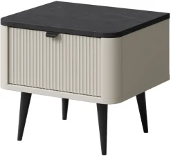 Szafki Nocne>JUREK Szafka nocna z szufladą 50 cm na nóżkach MIREL