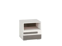 Zestawy Mebli Do Sypialni|Zestawy Mebli Młodzieżowych>ML Meble Szafka nocna z szufladą 46 cm BLANCO sosna śnieżna