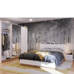 Zestawy Mebli Do Sypialni|Szafki Nocne>lenart. Szafka nocna z szufladą do sypialni 40 cm DENTRO