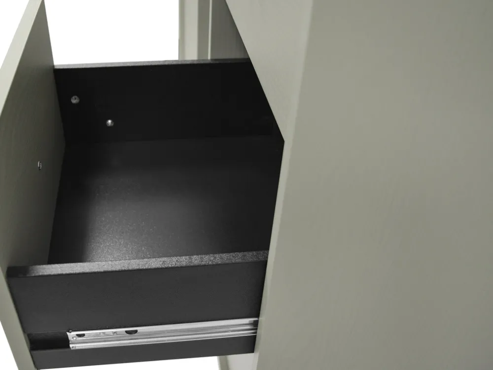 Zestawy Mebli Do Salonu|Szafki Nocne>Lempert Szafka nocna z szufladami na metalowych nóżkach 52 cm TOKEN eukaliptus