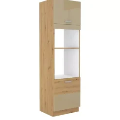 Meble Kuchenne>Lempert Szafka pod mikrofalę Cappucino 60 cm AGATA