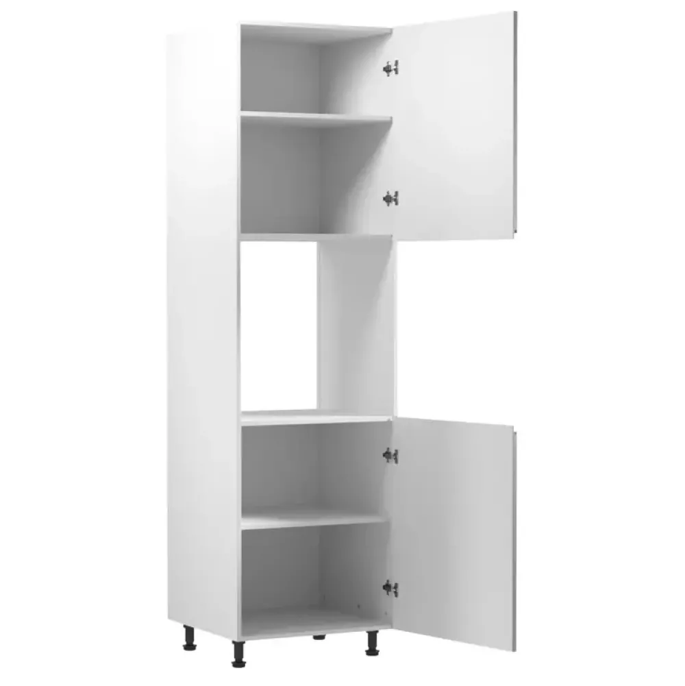 Meble Kuchenne>GAŁA MEBLE Szafka pod piekarnik szary połysk ACELSIO