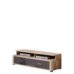 Szafki Rtv>JUREK Szafka pod telewizor 153 cm dąb sonoma FULL