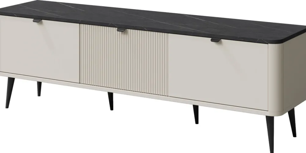 Szafki Rtv>JUREK Szafka pod telewizor do nowoczesnego salonu 160 cm MIREL