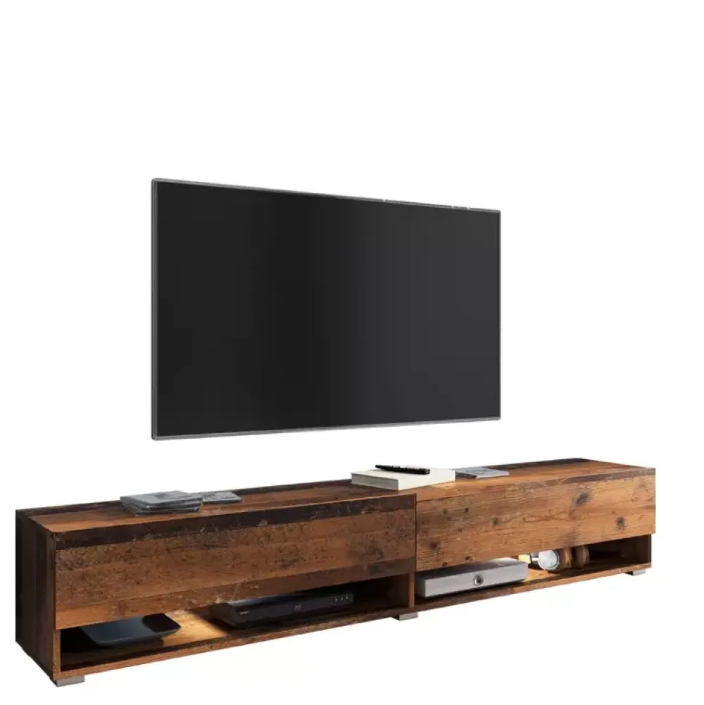 Szafki Rtv>BRATEX Szafka pod tv 180 cm AROMA old style