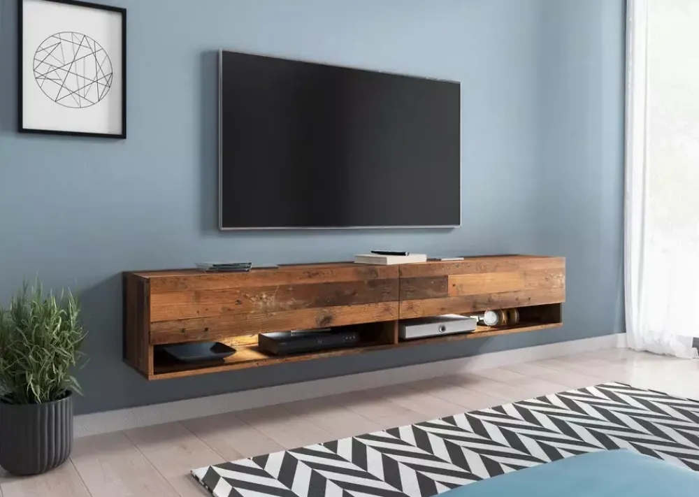 Szafki Rtv>BRATEX Szafka pod tv 180 cm AROMA old style