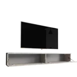 Szafki Rtv>BRATEX Szafka pod tv beton 180 cm BROMI beton jasny